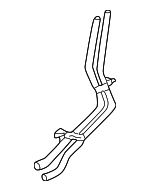 45156FA050 - Cooling System: Pipe for Subaru Image