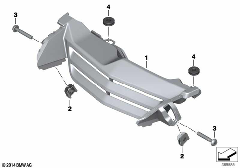 Motorcycle Trim Section, Windshield for 2022 BMW-Motorrad R 1250 GS Adventure #12