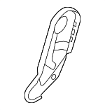 89020CU000GLW - : Outer Finish Panel for Genesis: GV60 Image