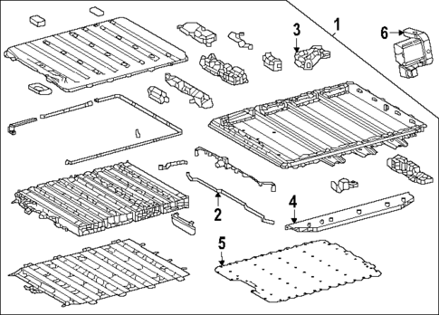 Battery for 2024 Subaru Solterra #0