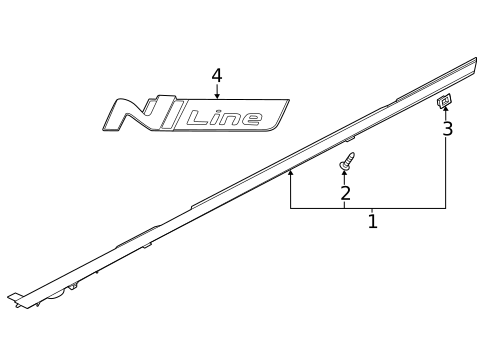 Exterior Trim - Fender for 2020 Hyundai Sonata #0