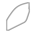 8N8831708F - Body: Weather-strip On Body for Audi: TT, TT Quattro Image