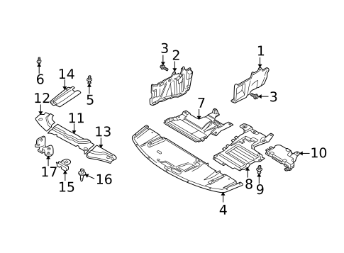 Splash Shields for 2002 Volvo V40 #0