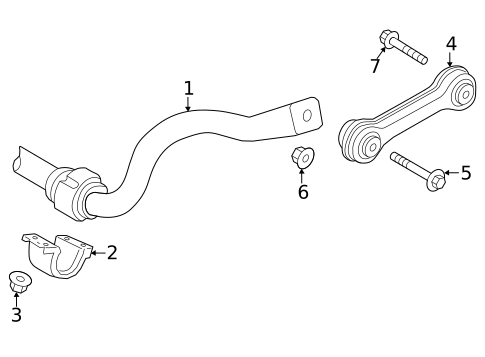 Stabilizer Bar & Components for 2025 Audi RS6 Avant #0