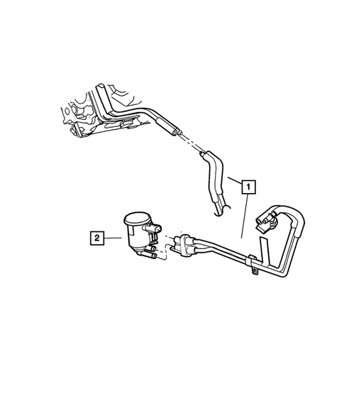 Vacuum Canister for 2004 Dodge Intrepid #1