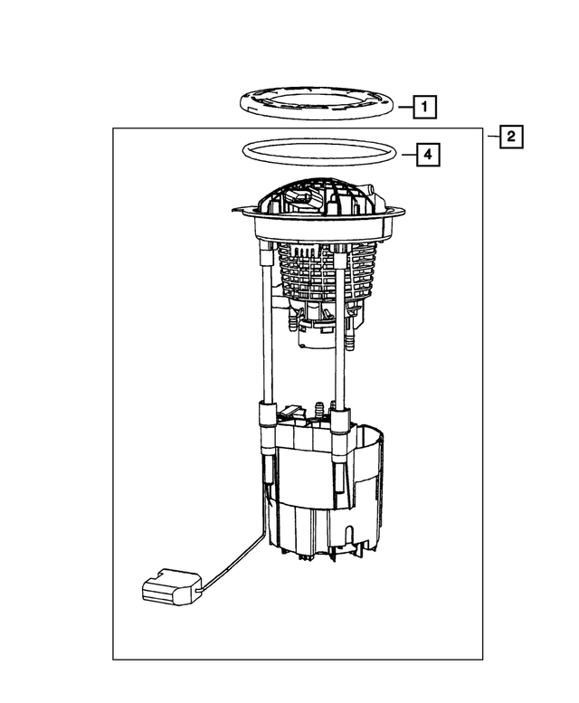 68643794AC - : Fuel Pump/level Unit Module for Mopar Image
