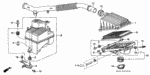 90005P28A00 - Electrical/Exhaust/Heater/Fuel: BOLT-WASHER, SPECIAL (6X28) for Honda Image