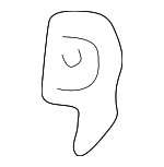 5839960010 - Body: Retainer for Toyota: Land Cruiser Image