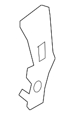 66318G3000 - Body: Upper Bracket for Hyundai: Elantra GT Image