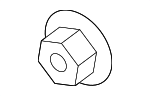 1327106001 - Body: Fender Assembly Nut for Genesis: Electrified G80, Electrified GV70, G70, G80, G90, GV60, GV70, GV80, GV80 Coupe | Hyundai: Elantra, Elantra Coupe, Elantra GT, Elantra N, Ioniq 5, Ioniq 6, Kona, Kona Electric, Palisade, Santa Cruz, Santa Fe, Santa Fe Sport, Santa Fe XL, Tiburon, Tucson, Venue Image