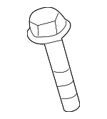 PAF104253 - Suspension: Stabilizer Bar Bolt for Porsche: Cayenne, Macan Image