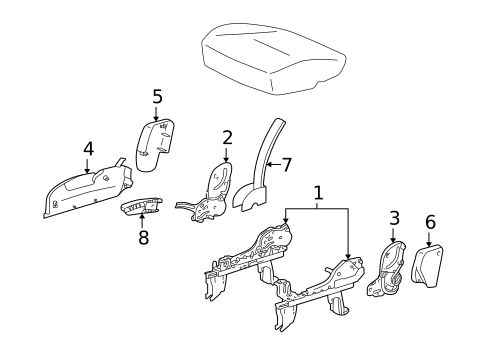 Tracks & Components for 2005 Saturn Vue #0