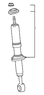 4851080B88 - : Shock Absorber for Lexus: LX600, LX700h Image