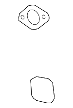 MR529712 - Exhaust: Gasket for Mitsubishi: Eclipse, Endeavor, Galant, Lancer, Outlander, Outlander Sport Image