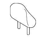 864309CN1A - Body: Headrest for INFINITI: QX50 Image