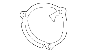 99162413301 - Cooling System: Engine Cooling Fan Motor Cover for Porsche Image