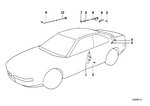 7129904293 - Bodywork: Screw for Thermoplastic Plastics for BMW Image