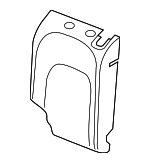 4K5885815ABSLI - Body: Seat Back Cover for Audi: e-tron Quattro, e-tron S Sportback, e-tron Sportback, Q8 e-tron, Q8 e-tron Sportback, RS6 Avant, RS7 Sportback, S6, S7 Sportback Image