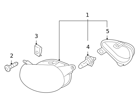 Fog Lamps for 2007 Audi A3 #0