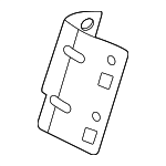 96176G5100 - Body: Display Unit Mount Bracket for Kia: Niro, Niro EV Image