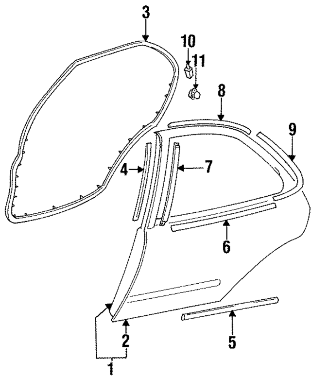 821539B030 - : Outer Panel for Nissan: Altima Image