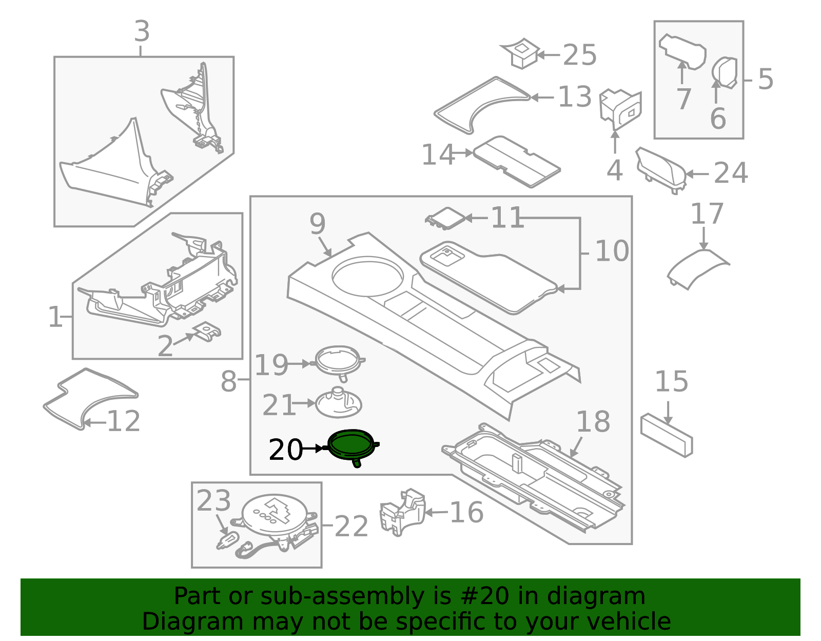 2009-2015 Mazda MX-5 Miata Automatic Transmission Shift Cover Plate ...