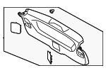 94330FN02BVH - : Side Gate Trim for Subaru: Crosstrek Image