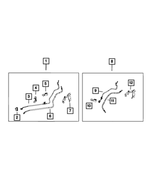 68468162AC - Emission Controls: Fuel Supply And Vapor Line Bundle for Mopar Image