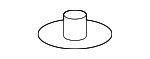 7751206060 - Air &amp; Fuel Delivery: Fuel Tank Shield Clip for Toyota Image