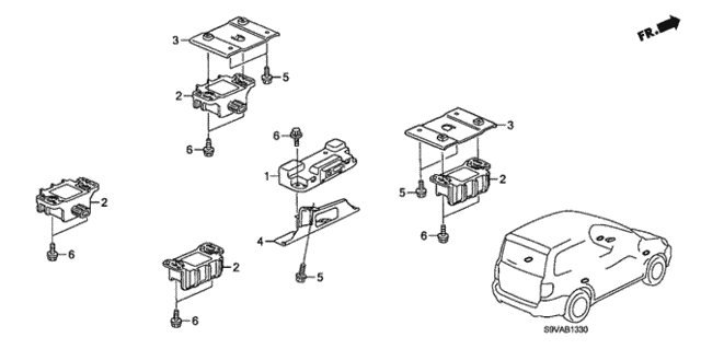 TPMS Unit for 2008 Honda Pilot #0