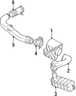 1650040F02 - : Air Cleaner Assembly for Nissan: 240SX Image