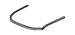 68343360AC - Body: Surround Weather-strip for Jeep: Grand Wagoneer, Grand Wagoneer L Image