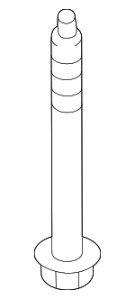 LR097372 - Body: Trailer Hitch Bolt for Land Rover: Defender 110, Defender 130, Defender 90, Discovery, Range Rover, Range Rover Sport Image