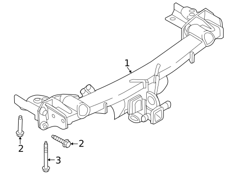 Trailer Hitch Components for 2021 Land Rover Discovery #0