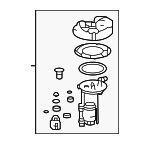 17048TYAA02 - : Fuel Filter for Acura Image