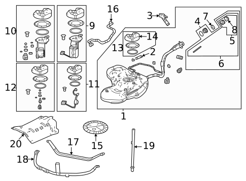 Senders for 2023 Acura MDX #0