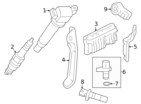 Ignition Coil for 2026 Toyota Crown #0