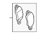 9GT698151T - Brakes: Brake Pads for Porsche Image