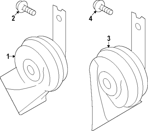 Horn for 2025 Genesis Electrified G80 #0