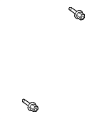90116A0008 - Body: Trim Bezel Bolt for Toyota Image