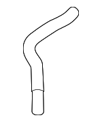 25415IB000 - Belts &amp; Cooling: Radiator Coolant Hose for Hyundai Image