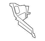 PAB804612GRV - Body: Lower Reinforced for Porsche: Cayenne Image