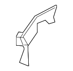 95880310000GRV - Body: Closing Plate for Porsche: Cayenne Image