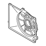 253501D300 - Cooling System: Fan Shroud for Kia Image