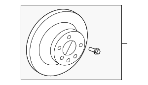                                     2010-2017 Volvo XC60 - Disc Brake Rotor - rear
                                