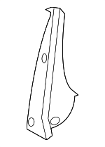 41217263795 - Body: Inner Quarter Panel Filler Panel for BMW: 640i, 640i xDrive, 650i, 650i xDrive, M6 Image