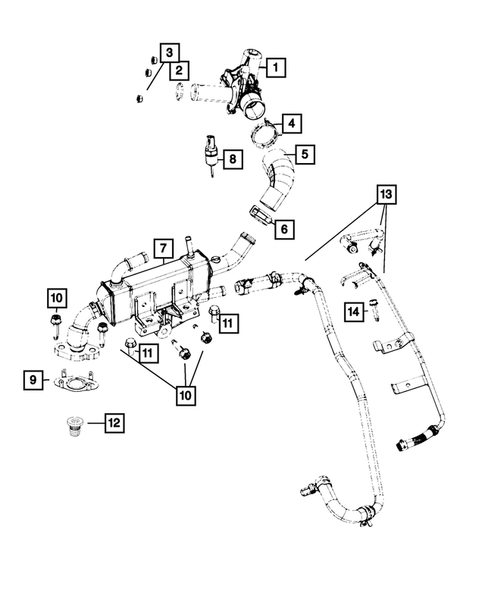 EGR System for 2024 Chrysler Voyager #0
