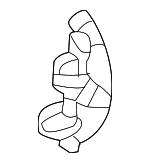 554580E050C0 - Body: Switch Panel Lower Cover for Toyota: Highlander Image