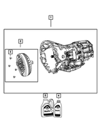 R8036891AE - 42RLE; 4-Speed; Automatic Transmission: With Torque Converter Transmission Kit for Mopar Image