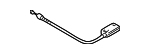 51238408134 - Body: Release Cable for BMW: X5 Image